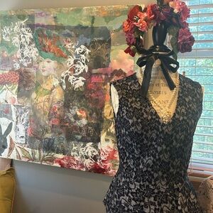 Black Lace Tank Top #51